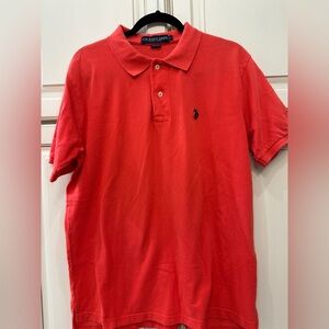 U.S. Polo Assn. Men's Red Polo Shirt
